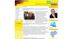 Desktop Screenshot of fdp-rhein-lahn.de